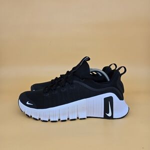 New Nike Free Metcon 6 Black White Women's Workout Shoes Size 6